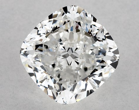 GIA 2.00 Carat F-VS1 Ideal Cut Cushion Modified Diamond